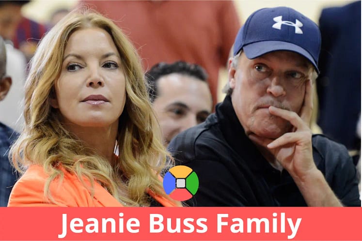 Jeanie Buss family