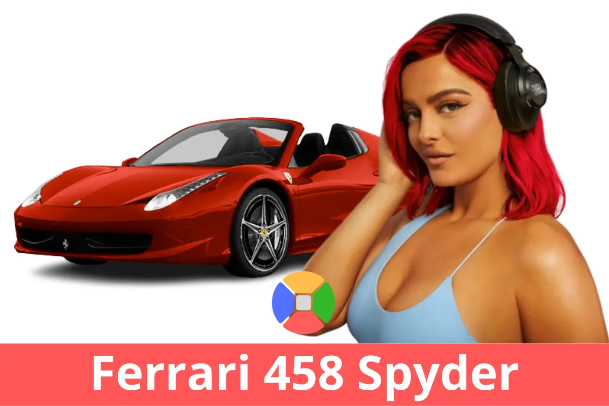 Bebe Rexha car collection - Ferrari 458 Spyder