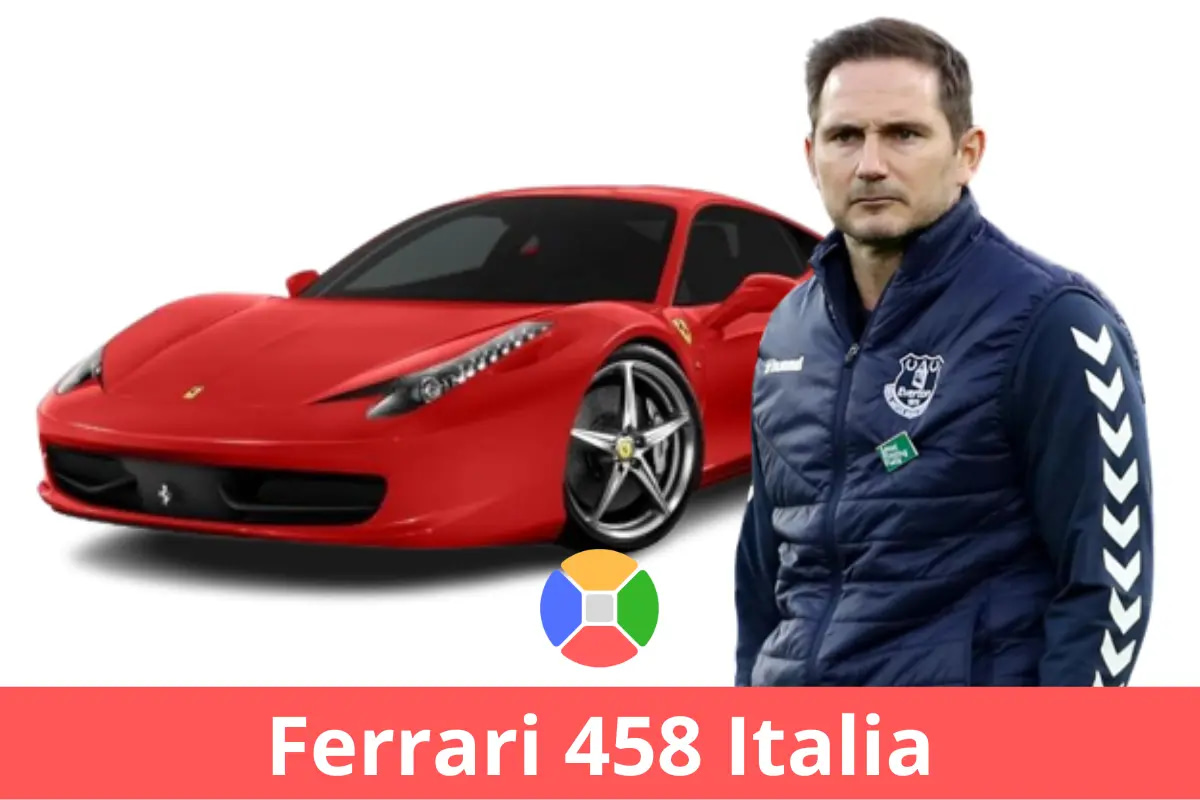 Frank Lampard car collection - Ferrari 458 Italia