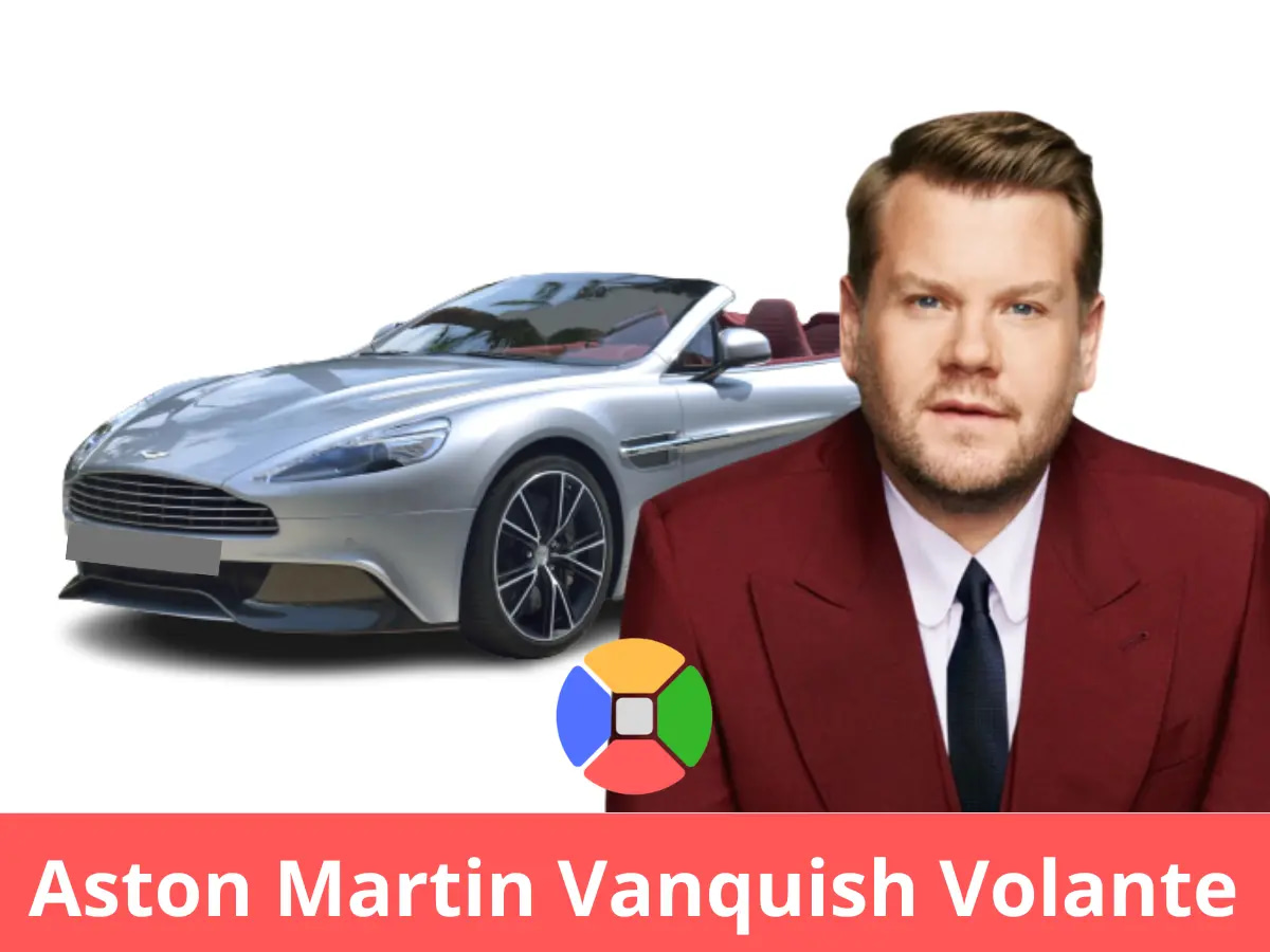 James Corden car collection - Aston Martin Vanquish Volante