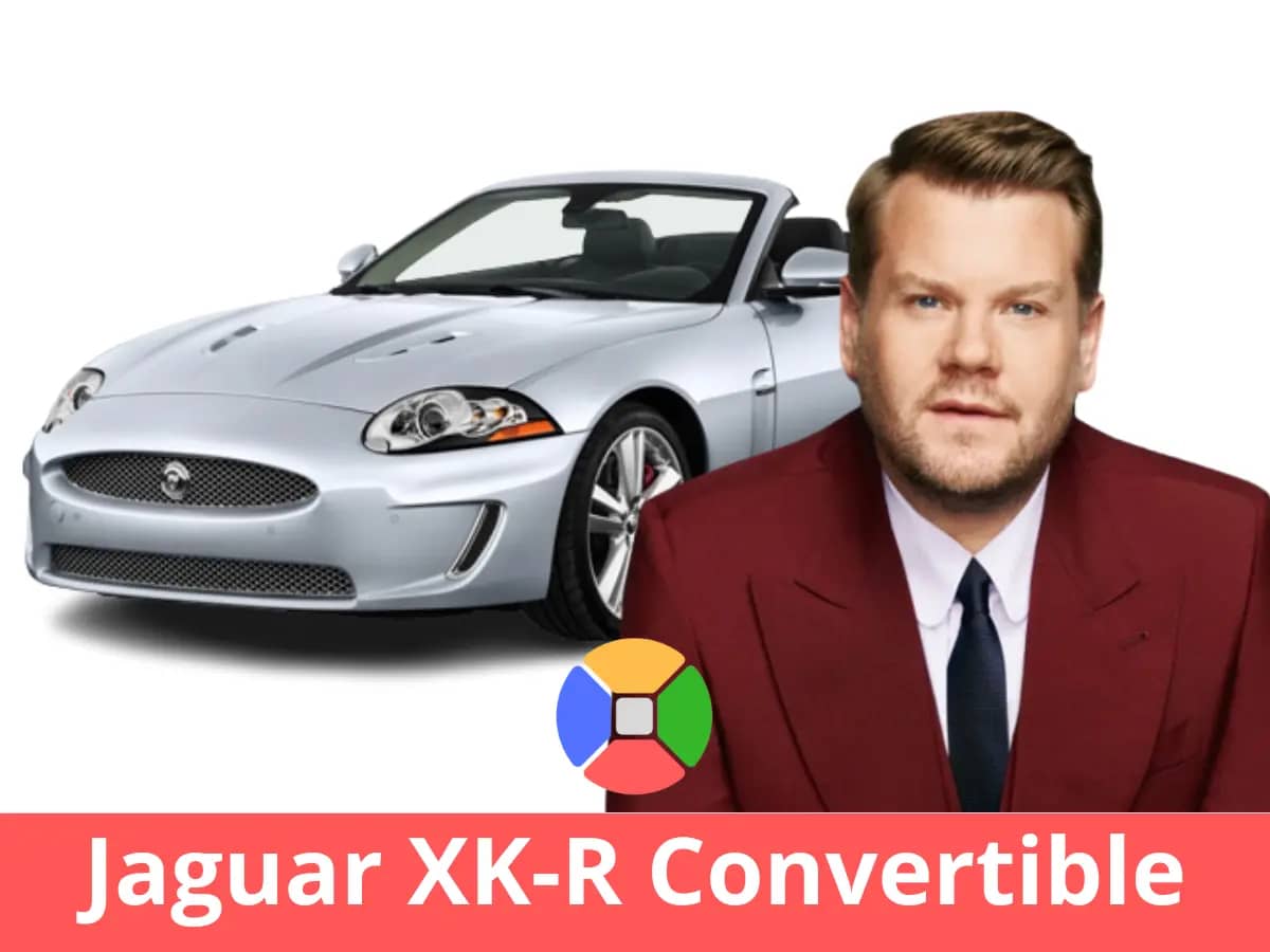 James Corden car collection - Jaguar XK-R Convertible