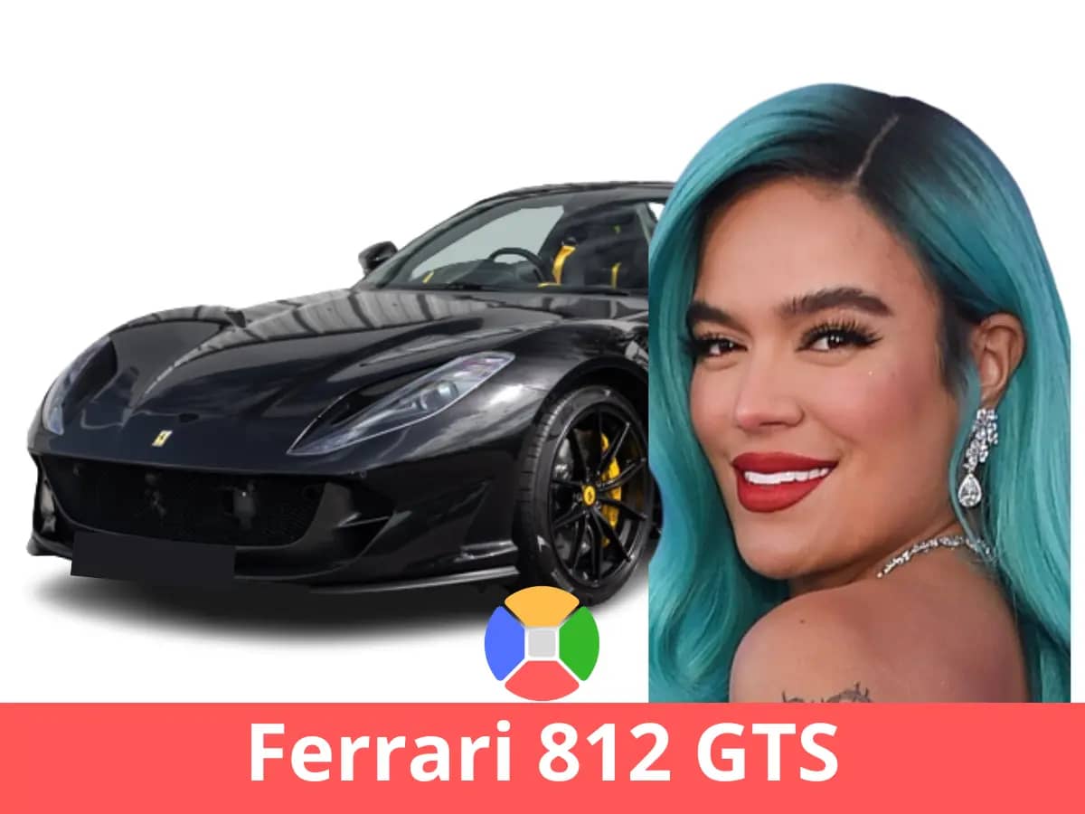 Karol G car collection - Ferrari 812 GTS