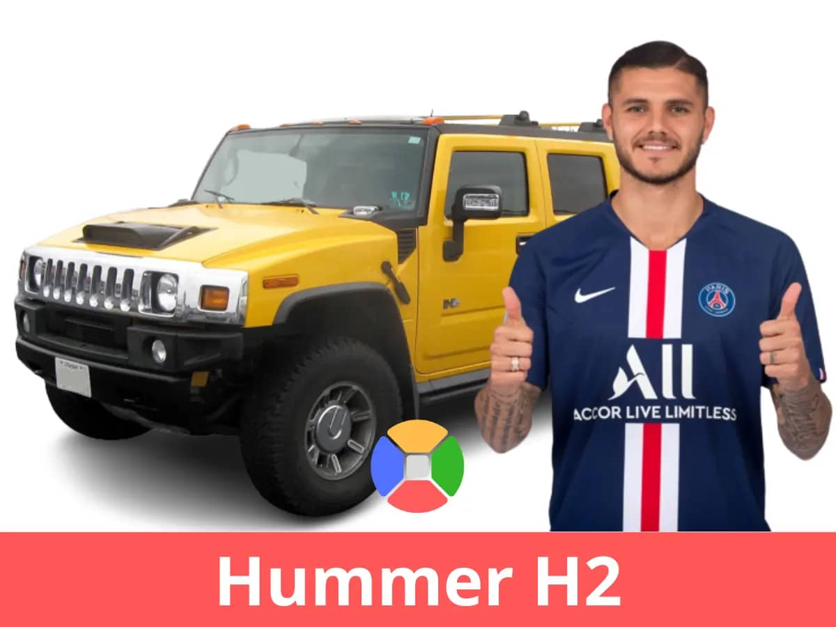 Mauro Icardi car collection - Hummer H2