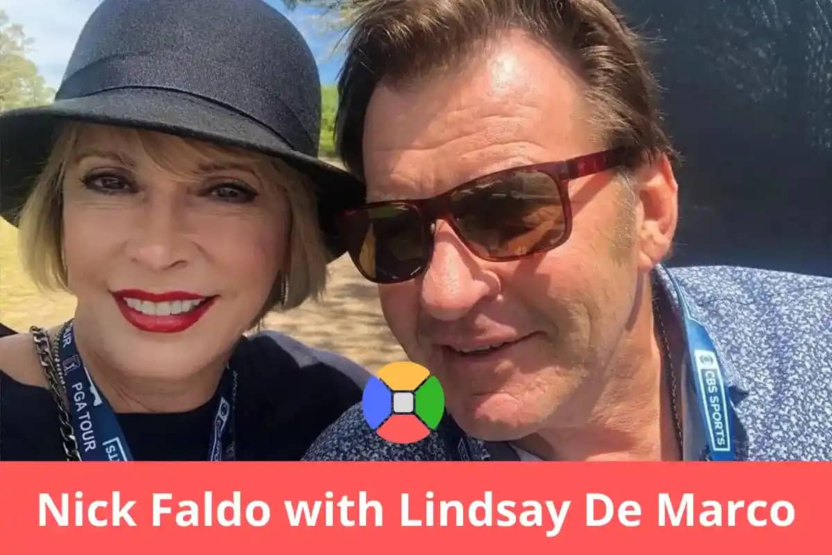 Nick Faldo with Lindsay De Marco