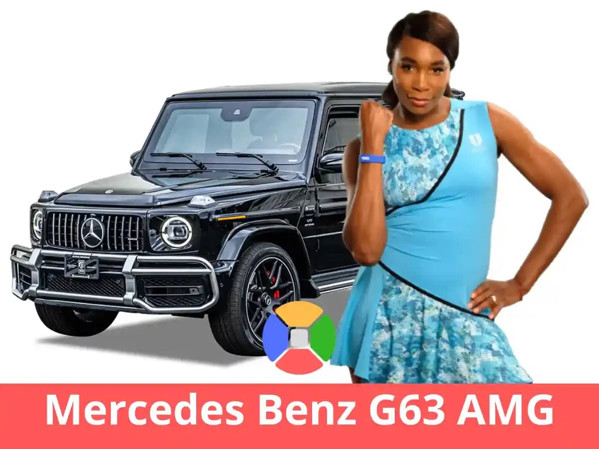 Venus Williams car collection - Mercedes Benz G63 AMG